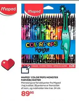 Legekæden MAPED COLOR’PEPS MONSTER FARVEBLYANTER, DKK 89.95 tilbud