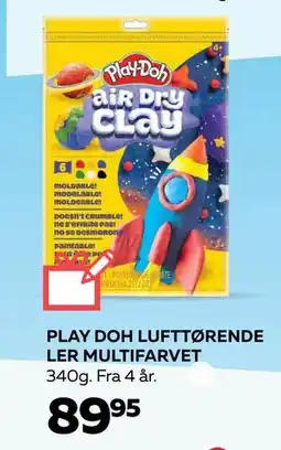 Legekæden PLAY DOH LUFTTØRENDE LER MULTIFARVET, DKK 89.95 tilbud
