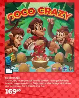 Legekæden COCO CRAZY, DKK 169.95 tilbud