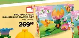 Legekæden BRIO FLORA 36236 BLOMSTERHUS STARTER-SÆT, DKK 269.95 tilbud