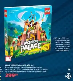 Legekæden LEGO MONKEY PALACE NORDIC, DKK 299.95 tilbud