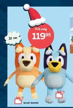 Legekæden BLUEY BAMSE, DKK 119.95 tilbud