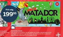 Legekæden MATADOR JUNIOR, DKK 199.95 tilbud