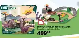 Legekæden BRIO TOGBANESÆT MED DINOSAURER, DKK 499.95 tilbud