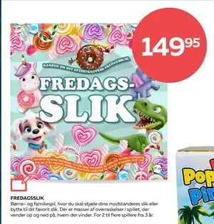 Legekæden FREDAGSSLIK, DKK 149.95 tilbud