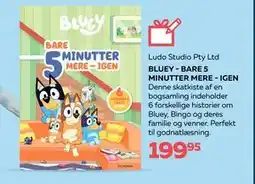 Legekæden BLUEY - BARE 5 MINUTTER MERE - IGEN, DKK 199.95 tilbud