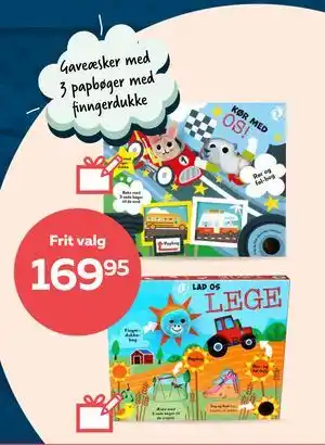 Børnebøger med lys, lyde og musik, DKK 169.95