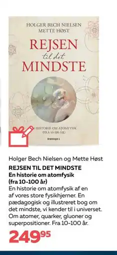 Legekæden REJSEN TIL DET MINDSTE En historie om atomfysik (fra 10-100 år), DKK 249.95 tilbud