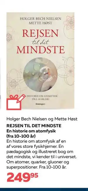 Legekæden REJSEN TIL DET MINDSTE En historie om atomfysik (fra 10-100 år), DKK 249.95 tilbud
