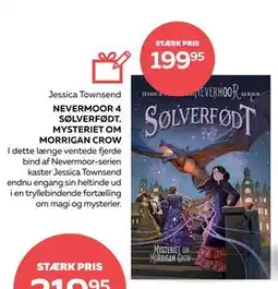 Legekæden NEVERMOOR 4 SØLVERFØDT MYSTERIET OM MORRIGAN CROW, DKK 199.95 tilbud