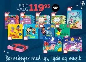 Legekæden Børnebøger med lys, lyde og musik, DKK 119.95 tilbud