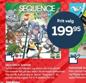 Legekæden SEQUENCE JUNIOR, DKK 199.95 tilbud