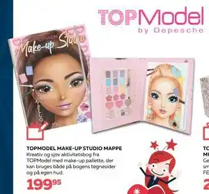 Legekæden TOPMODEL MAKE-UP STUDIO MAPPE, DKK 199.95 tilbud