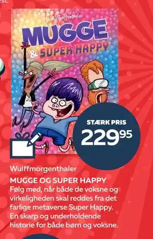 Legekæden MUGGE OG SUPER HAPPY, DKK 229.95 tilbud