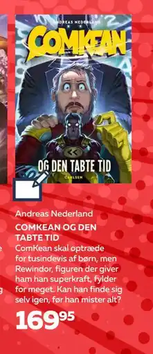 Legekæden COMKEAN OG DEN TABTE TID, DKK 169.95 tilbud