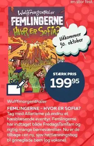 Legekæden FEMLINGERNE - HVOR ER SOFIA?, DKK 199.95 tilbud