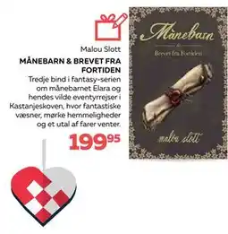 Legekæden MÅNEBARN & BREVET FRA FORTIDEN, DKK 199.95 tilbud