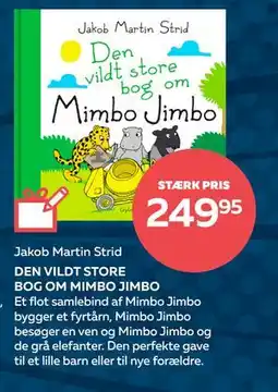 Legekæden DEN VILDT STORE BOG OM MIMBO JIMBO, DKK 249.95 tilbud