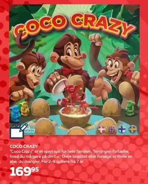Bog & idé COCO CRAZY, DKK 169.95 tilbud