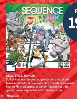 Bog & idé SEQUENCE JUNIOR, DKK 199.95 tilbud