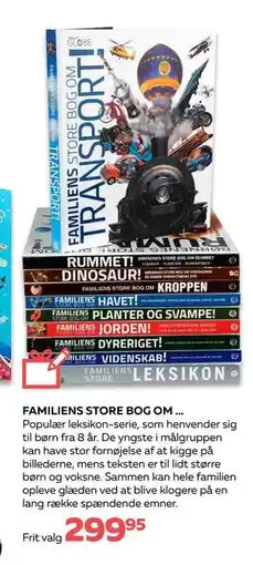 Legekæden FAMILIENS STORE BOG OM, DKK 299.95 tilbud