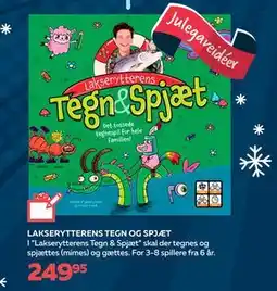 Bog & idé LAKSERYTTERENS TEGN OG SPJÆT, DKK 249.95 tilbud