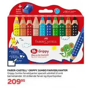 Bog & idé GRIPPY JUMBO FARVEBLYANTER, DKK 209.95 tilbud