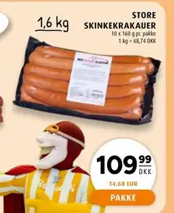 Scandinavian Park STORE SKINKEKRAKAUER, DKK 109.99 tilbud