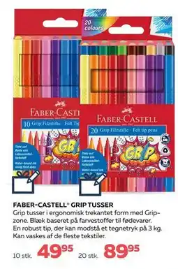 Bog & idé FABER-CASTELL. GRIP TUSSER tilbud