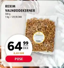 Scandinavian Park REXIM VALNØDDEKERNER, DKK 64.99 tilbud