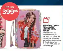 Bog & idé TOPMODEL TRIPPEL PENALHUS M/ VEDHÆNG GIRL POWER, DKK 399.95 tilbud