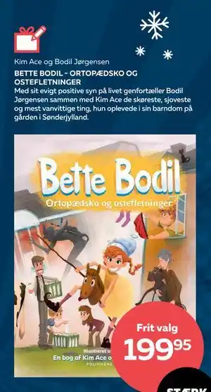 Bog & idé BETTE BODIL - ORTOPÆDSKO OG OSTEFLETNINGER, DKK 199.95 tilbud