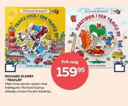 Bog & idé RICHARD SCARRY - TRAVLBY, DKK 159.95 tilbud