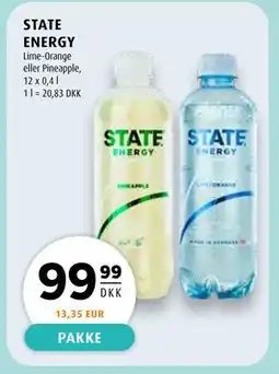 Scandinavian Park STATE ENERGY, DKK 99.99 tilbud