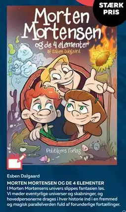 Bog & idé MORTEN MORTENSEN OG DE 4 ELEMENTER, DKK 199.95 tilbud