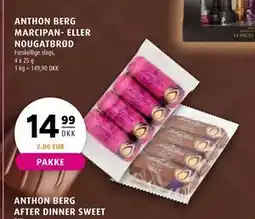 Scandinavian Park ANTHON BERG MARCIPAN- ELLER NOUGATBRØD, DKK 14.99 tilbud
