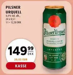 Scandinavian Park Pilsner Urquell, DKK 149.99 tilbud