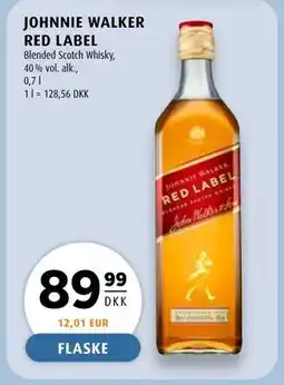 Scandinavian Park JOHNNIE WALKER RED LABEL, DKK 89.99 tilbud