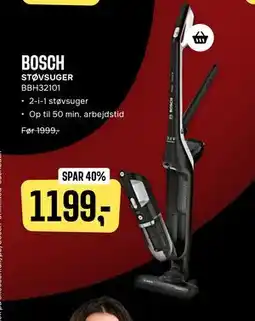 Skousen BOSCH STØVSUGER, DKK 1199 tilbud