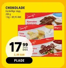 Scandinavian Park CHOKOLADE, DKK 17.99 tilbud