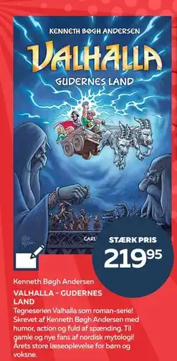 Bog & idé VALHALLA - GUDERNES LAND, DKK 219.95 tilbud