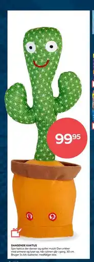Bog & idé DANSENDE KAKTUS, DKK 99.95 tilbud