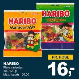Let-Køb HARIBO, DKK 16 tilbud