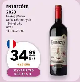Scandinavian Park ENTRECÔTE 2023, DKK 34.99 tilbud