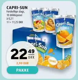 Scandinavian Park CAPRI-SUN, DKK 22.49 tilbud