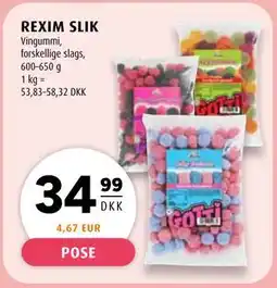 Scandinavian Park REXIM SLIK, DKK 34.99 tilbud