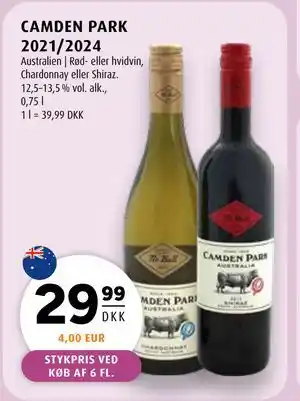 Scandinavian Park CAMDEN PARK 2021/2024, DKK 29.99 tilbud