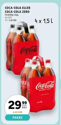 Scandinavian Park COCA-COLA ELLER COCA-COLA ZERO, DKK 29.99 tilbud