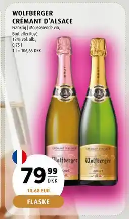 Scandinavian Park WOLFBERGER CRÉMANT D'ALSACE, DKK 79.99 tilbud