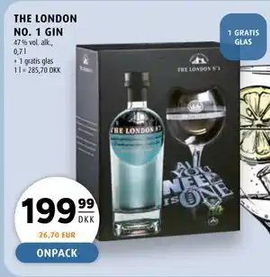 Scandinavian Park THE LONDON NO. 1 GIN, DKK 199.99 tilbud